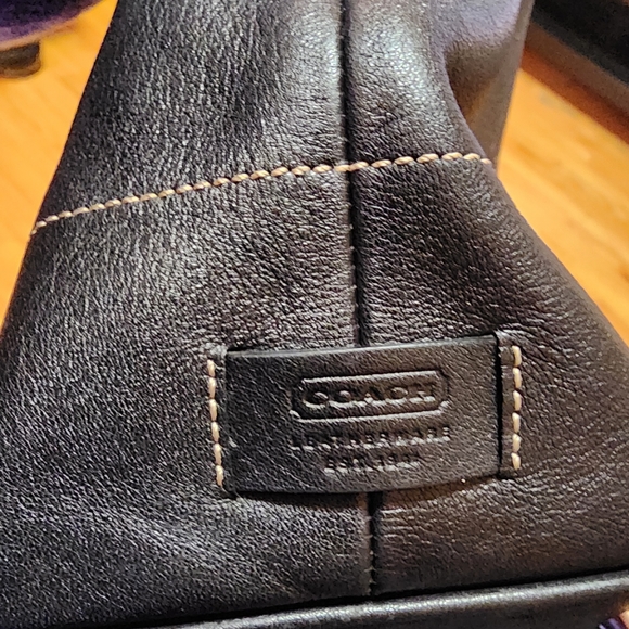 Vintage Coach Hamptons Tote Bag Leather - Picture 8 of 9